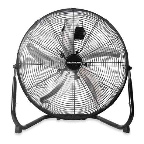 boxed metal blade 3 speed fan|KEN BROWN 20 Inch High Velocity Floor Fan Blue, box fan, 3 .